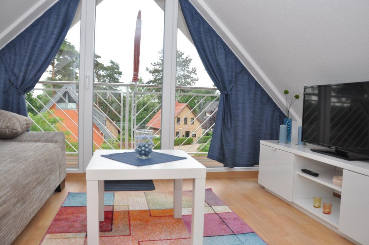 Ferienhaus Mueritzzauber / 1 Zimmer Dachgeschoss-Appartement Röbel Exteriér fotografie